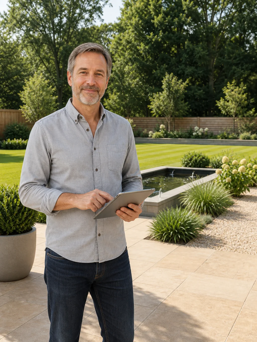 Peter Andrews health and wellness author portrait in natural light